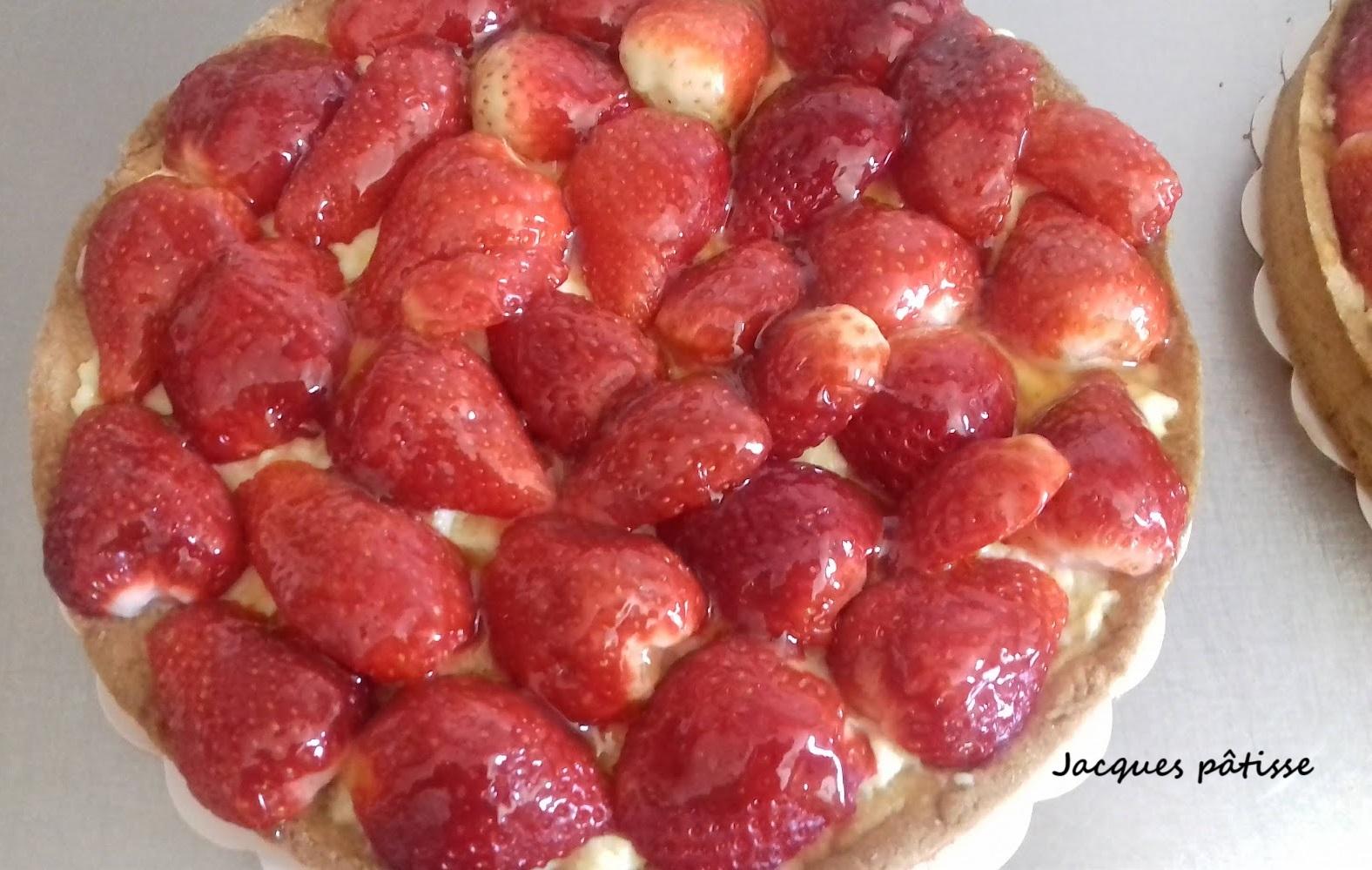 Tarte aux fraises