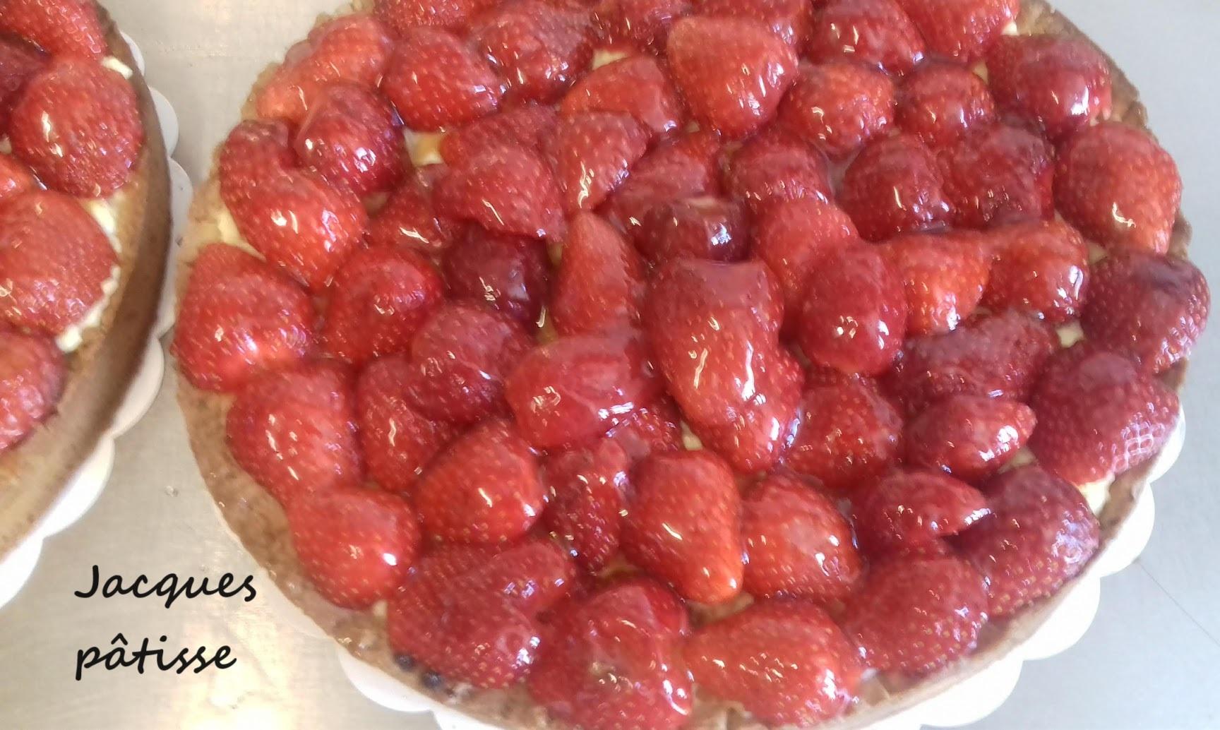 tarte aux fraises