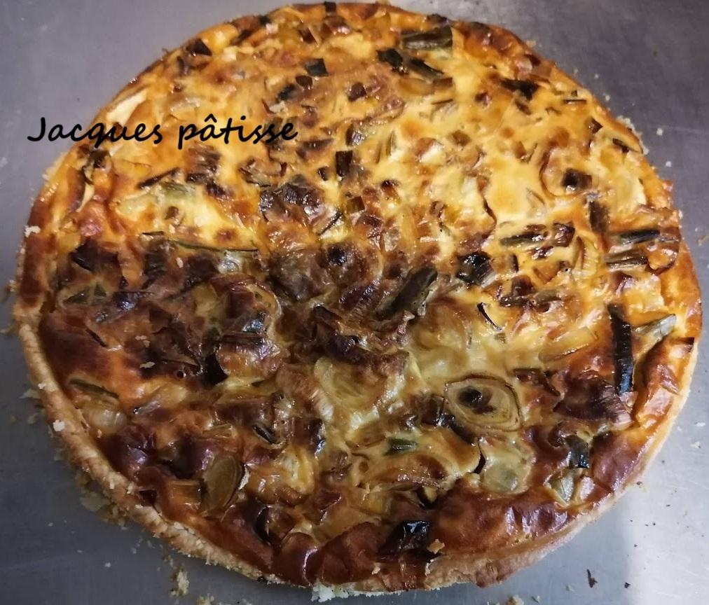 tarte aux poireaux